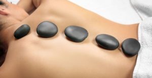 hot stone therapy